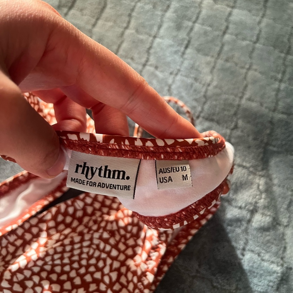 Rhythm Terracotta and White giraffe Bikini - Picture 3 of 5